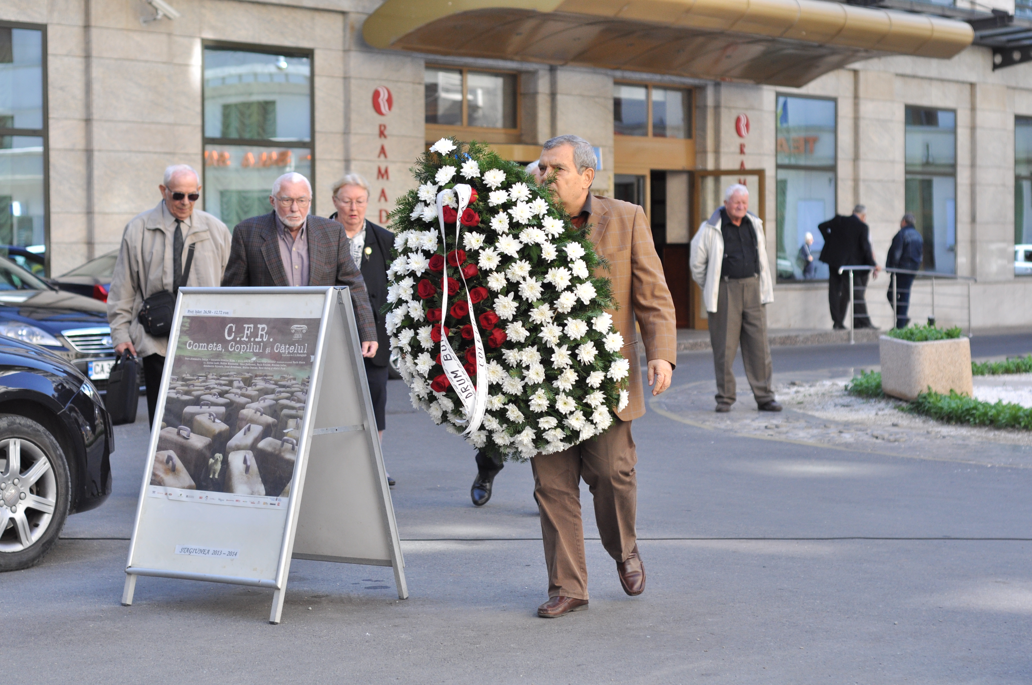 Apropiatii i-au adus lui Geo Saizescu un ultim omagiu
