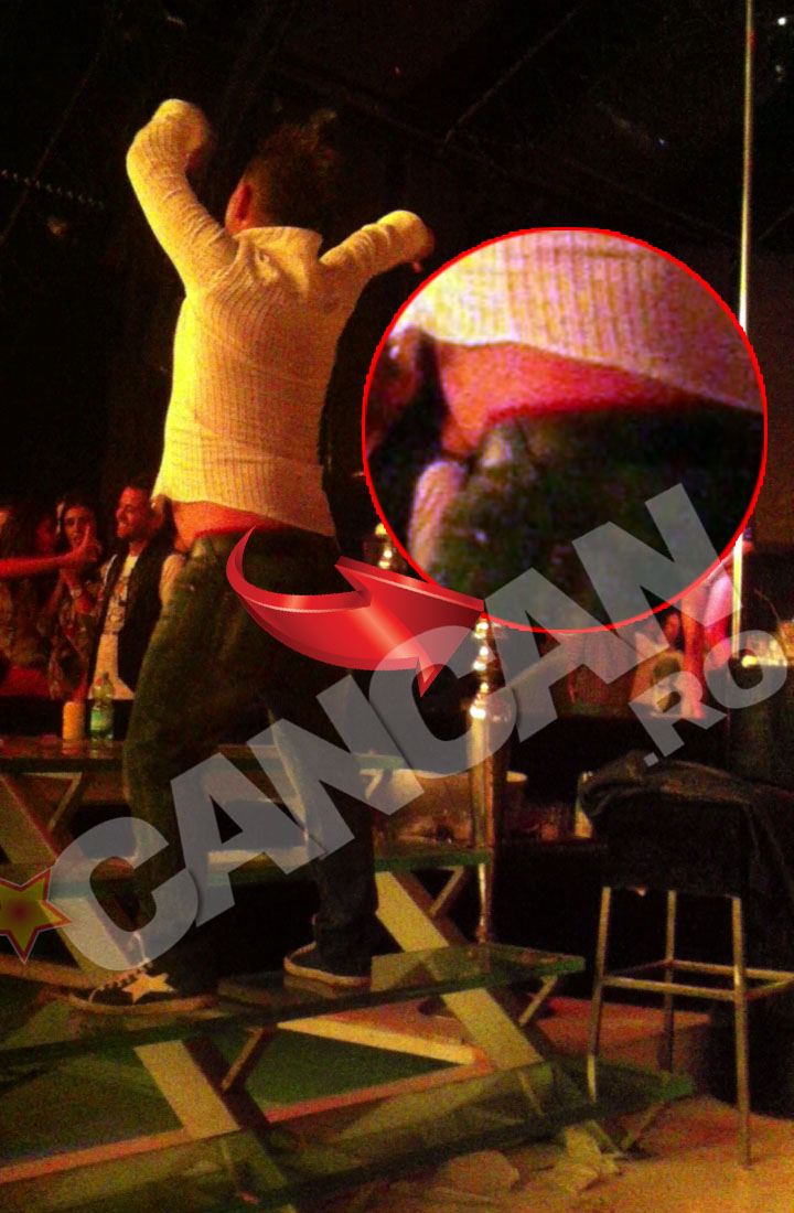 Si-a aratat sunculitele si chiloteii