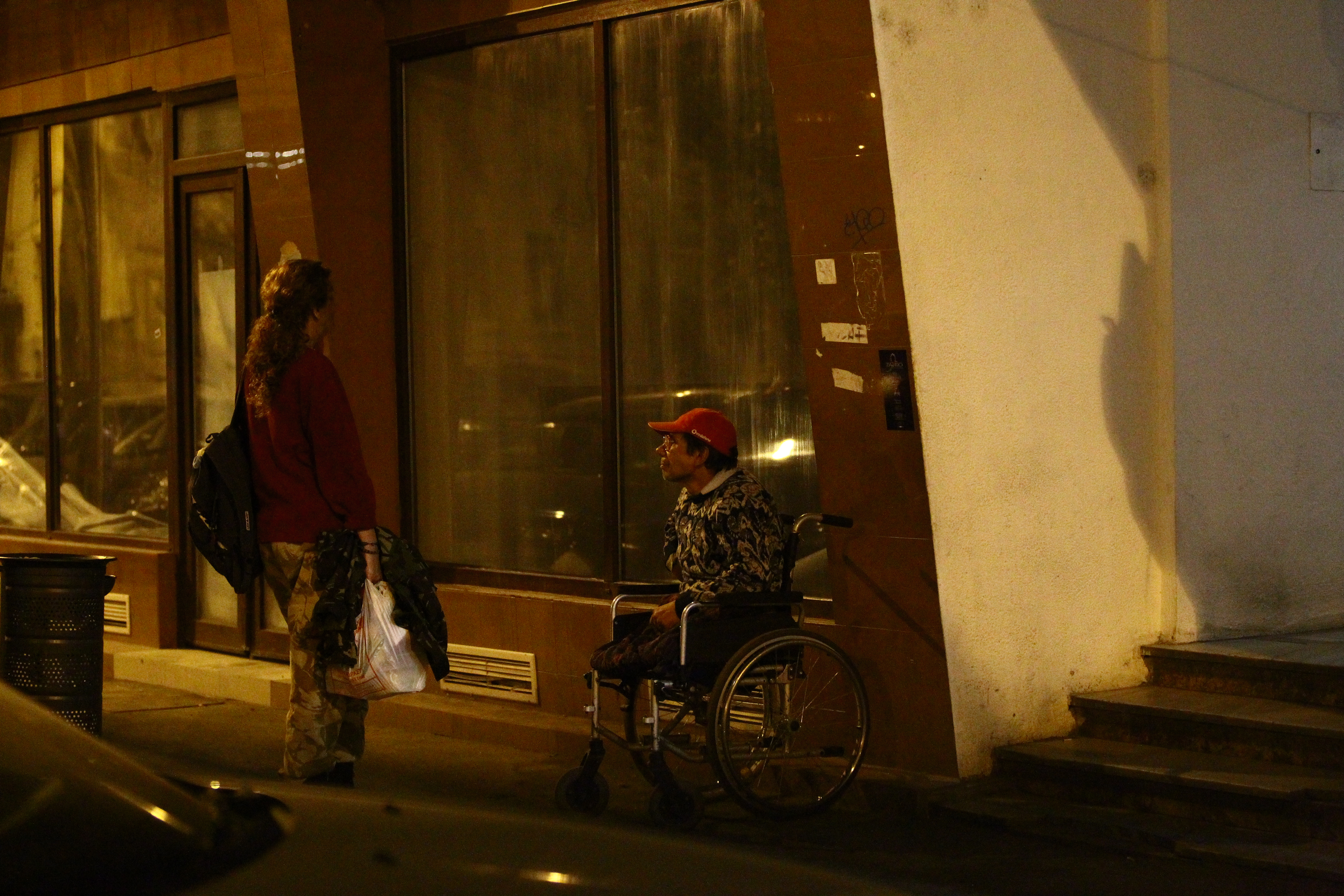 Dupa miting, femeia a luat pulsul strazii