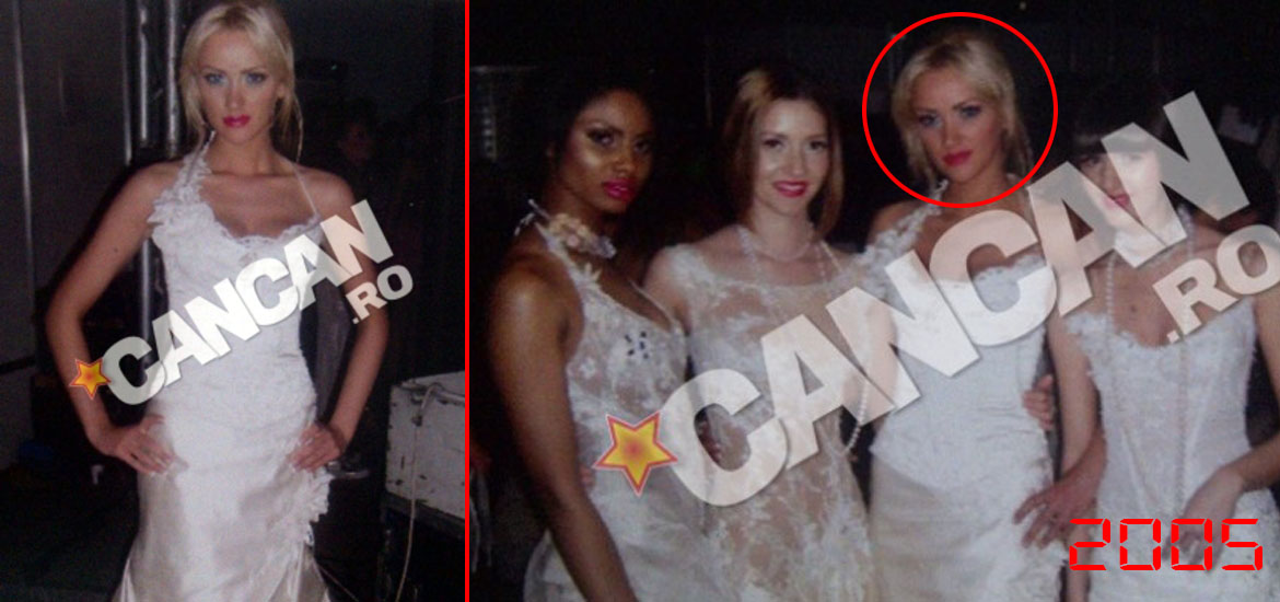 In urma cu 8 ani a imbracat prima data rochia de mireasa