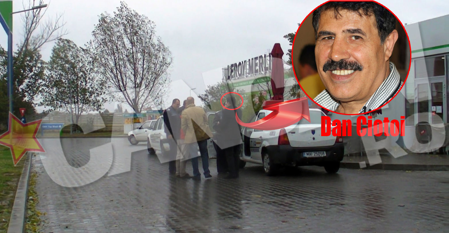 Ciotoi a fost jefuit ziua in amaiaza mare, chiar intr-o benzinarie