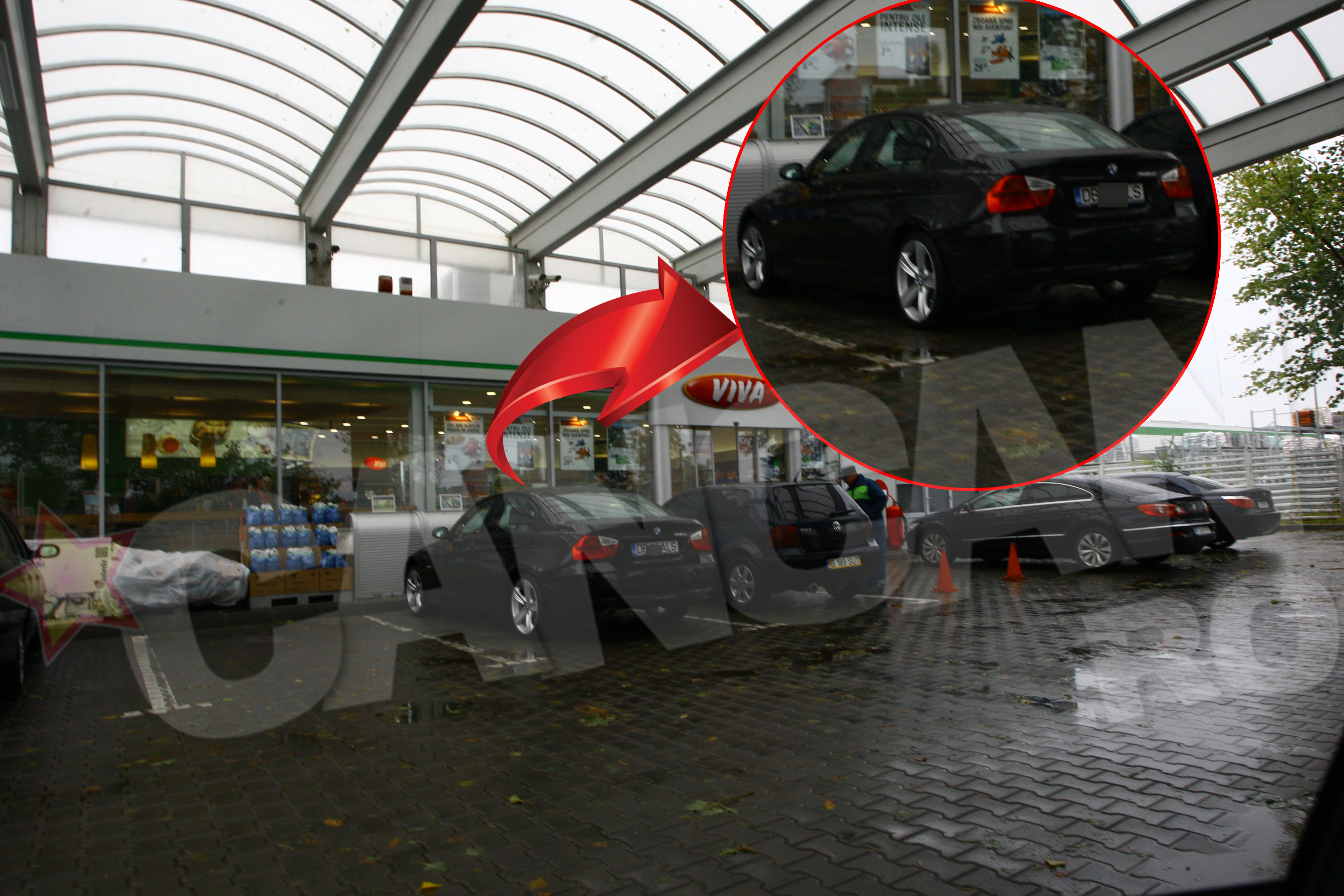 Ciotoi se afla in masina cand a fost obligat sa-si goleasca buzunarele