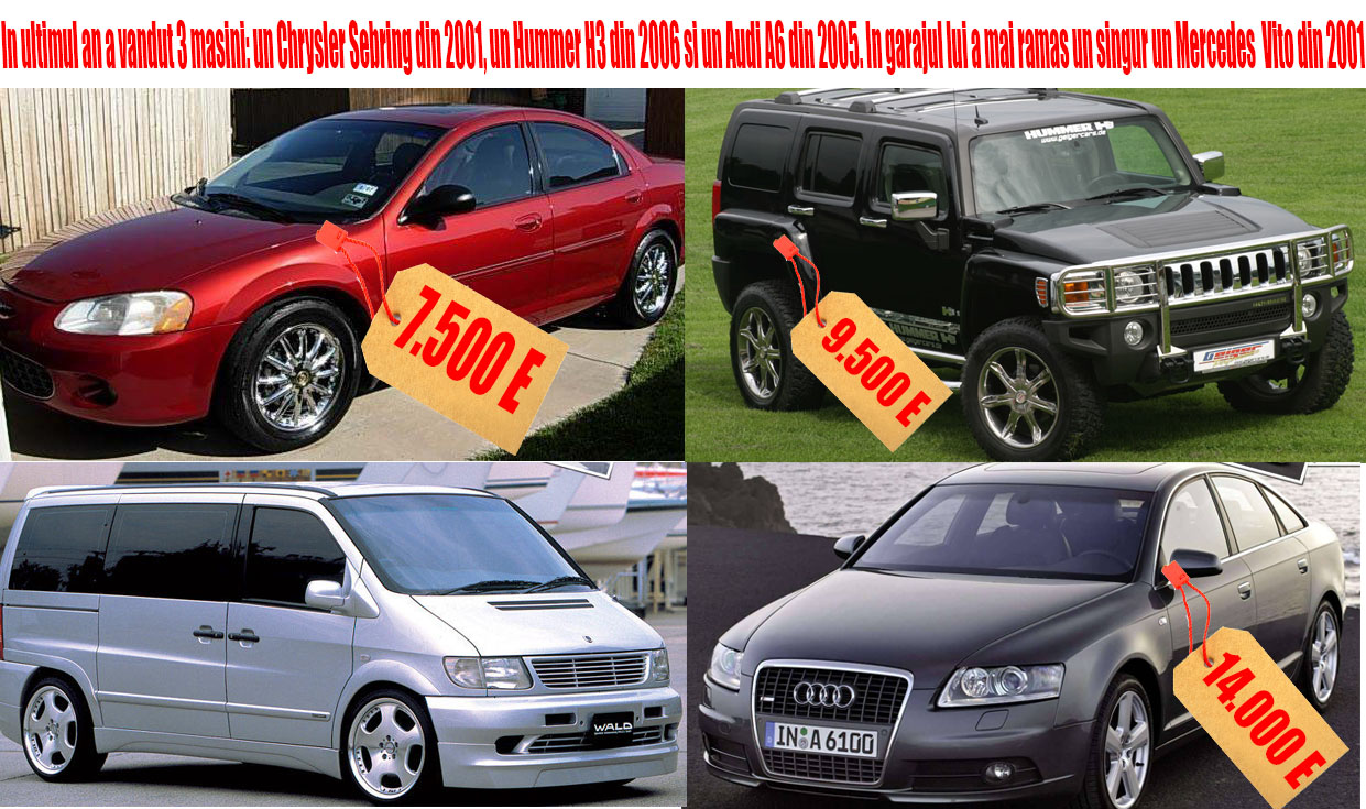 Boca si-a golit garajul anul trecut. A ramas doar cu dubita