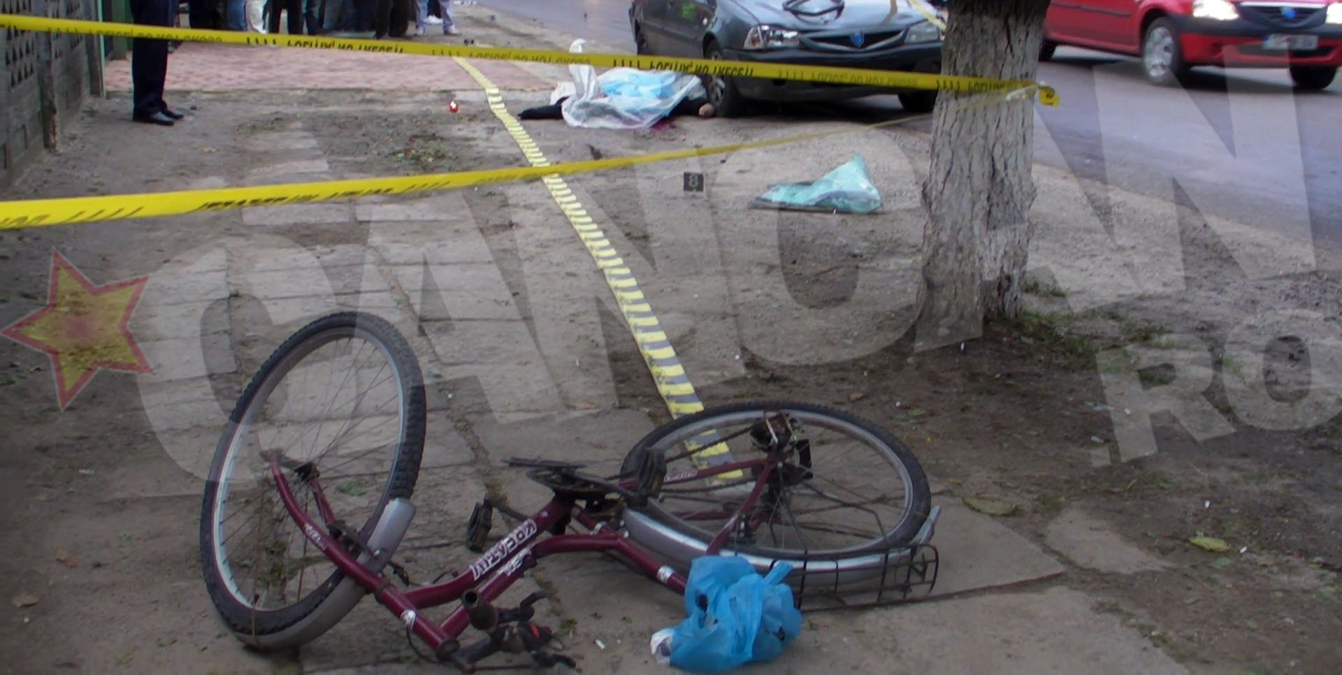 Biciclistul mai avea putin si ajungea acasa