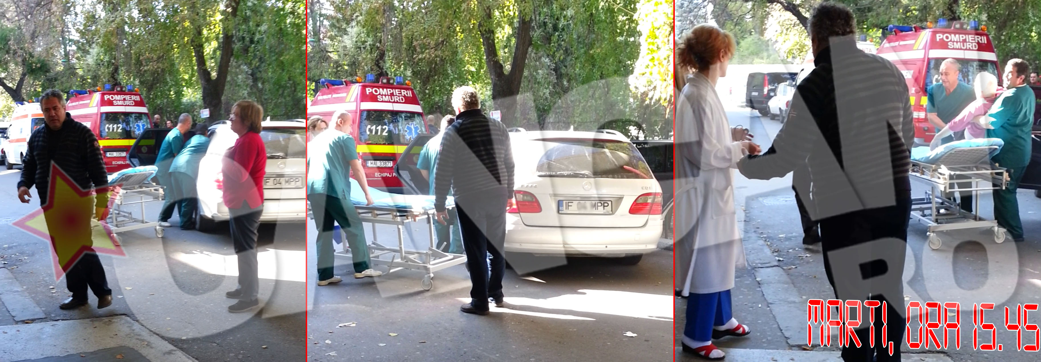 Pilotul a fost alaturi de tatal sau pana in ultima clipa