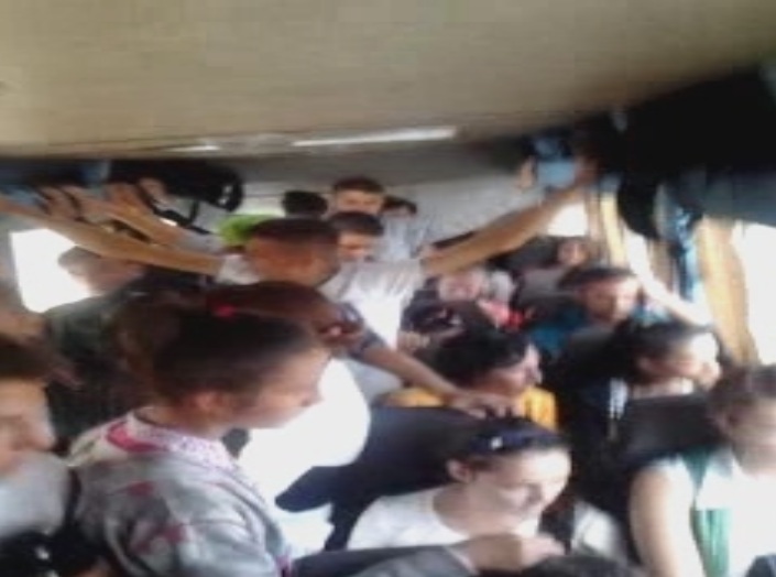 Viata celor mici este pusa in pericol de catre un sofer avid de bani