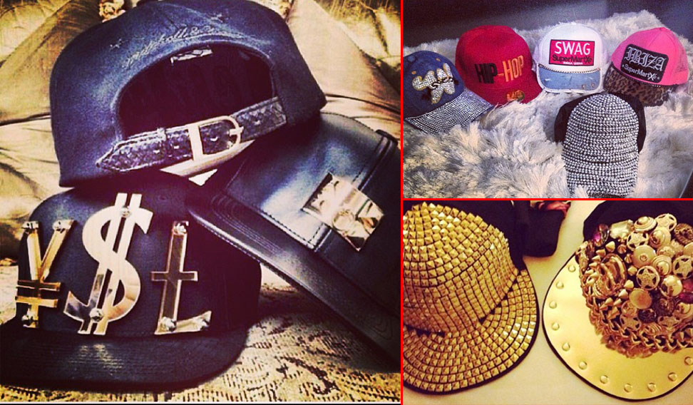 Bety are si o colectie de sepci scumpe