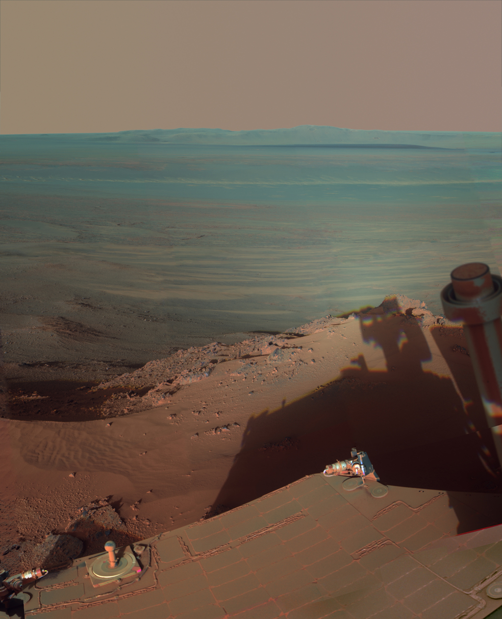 O poza a planetei Marte facuta de Nasa