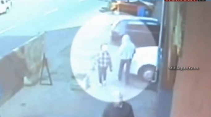 Ultimele imagini cu fetita de zece ani