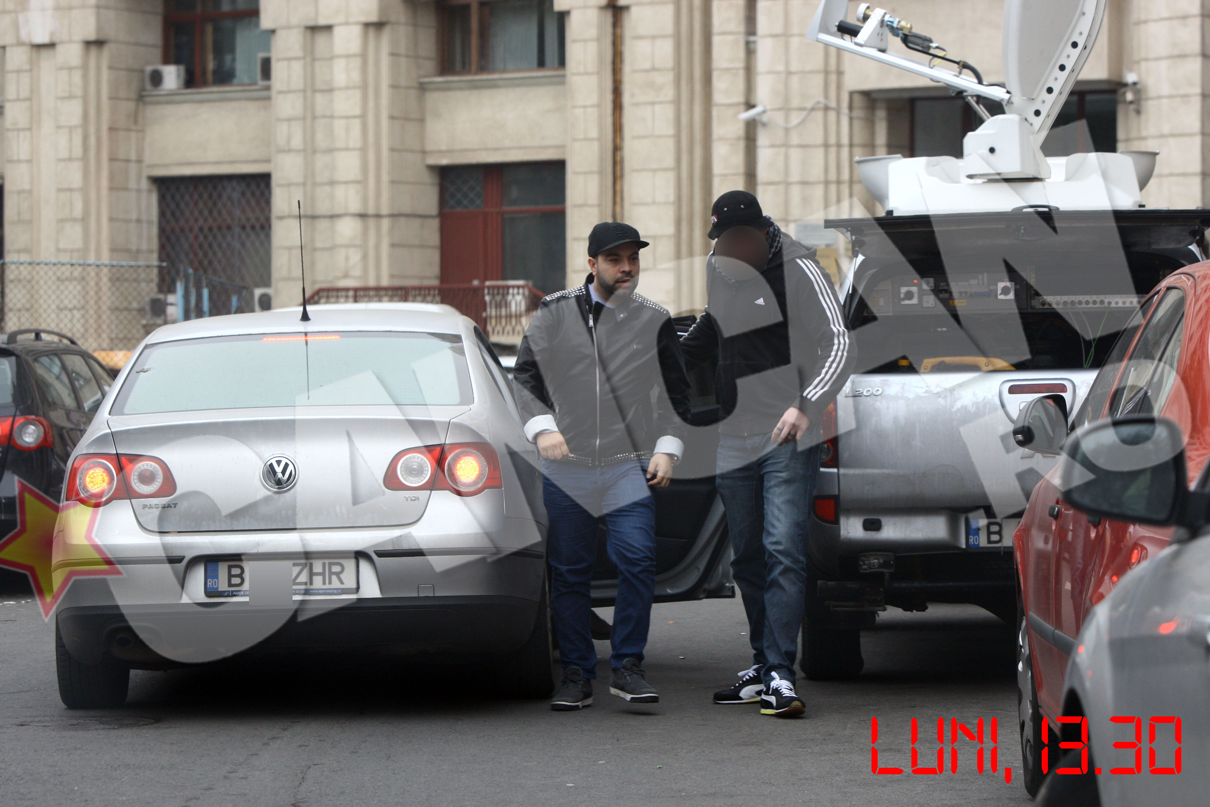 Insotit de un politist, Salam a ajuns la Parchet in jurul orei 13.30