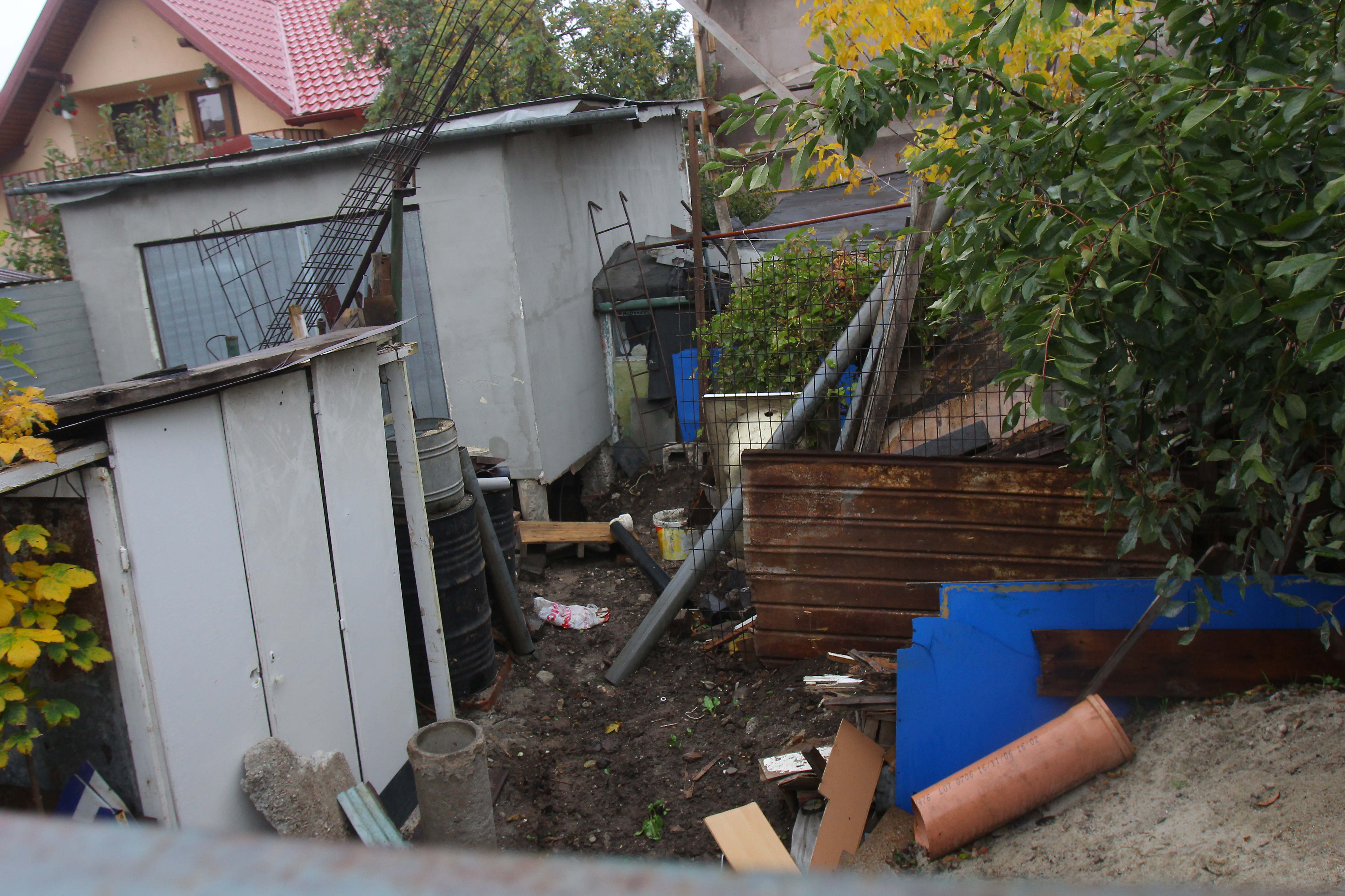 Casa sinucigasului era pazita de o camera de supraveghere