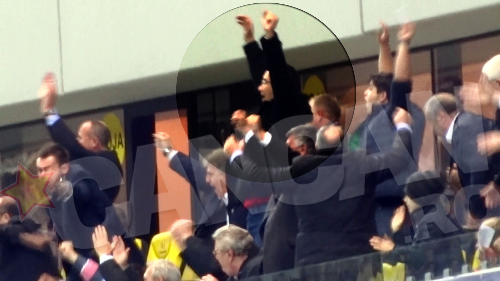 Victor Ponta si Valeriu Zgonea au explodat de bucurie