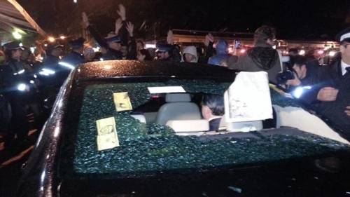 Manina Mistrului Culturii a fost vandalizata