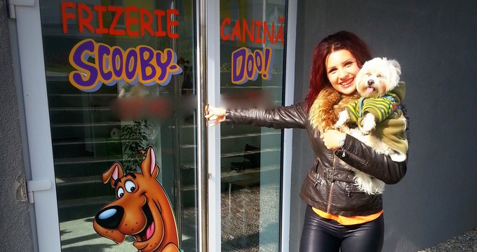 Denisa Nechita si-a deschis salon pentru catei