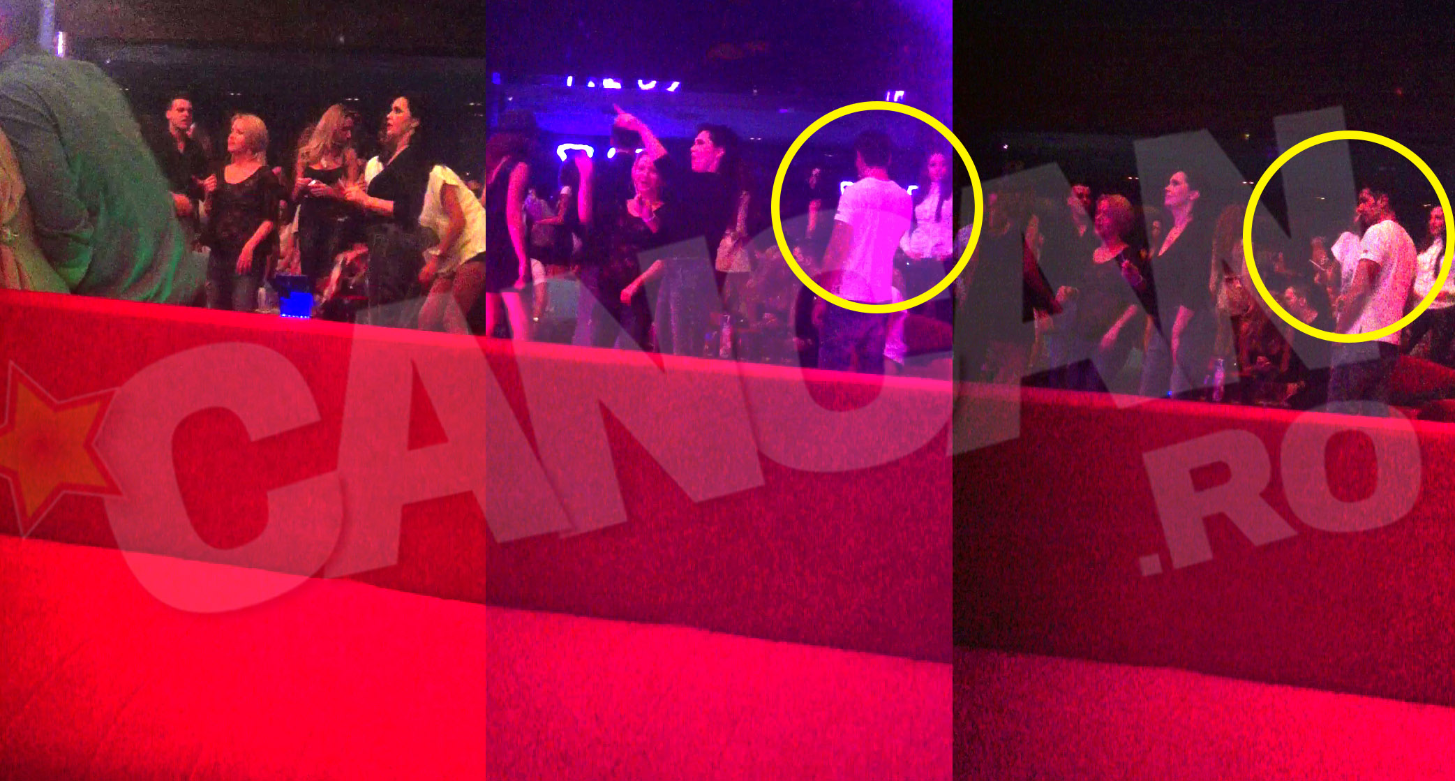 Tanarul (medalion) abordat de Geta Voinea s-a orientat rapid catre alta fata, iar hair-stilista n-a avut altceva de facut decat sa-si continue dansul impreuna cu o prietena