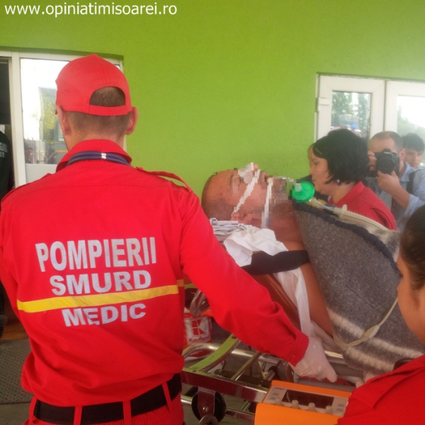 Artistul a fost adus luni dupa amiaza la Spitalul Judetean din Timisoara