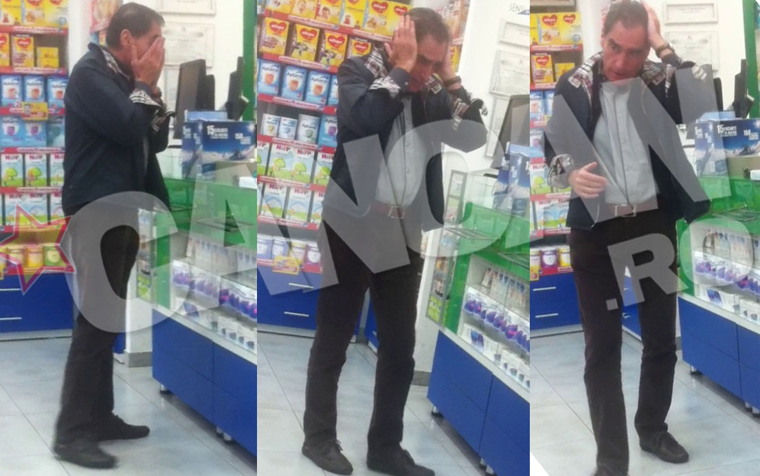 Petre Roman, extrem de agitat in farmacie