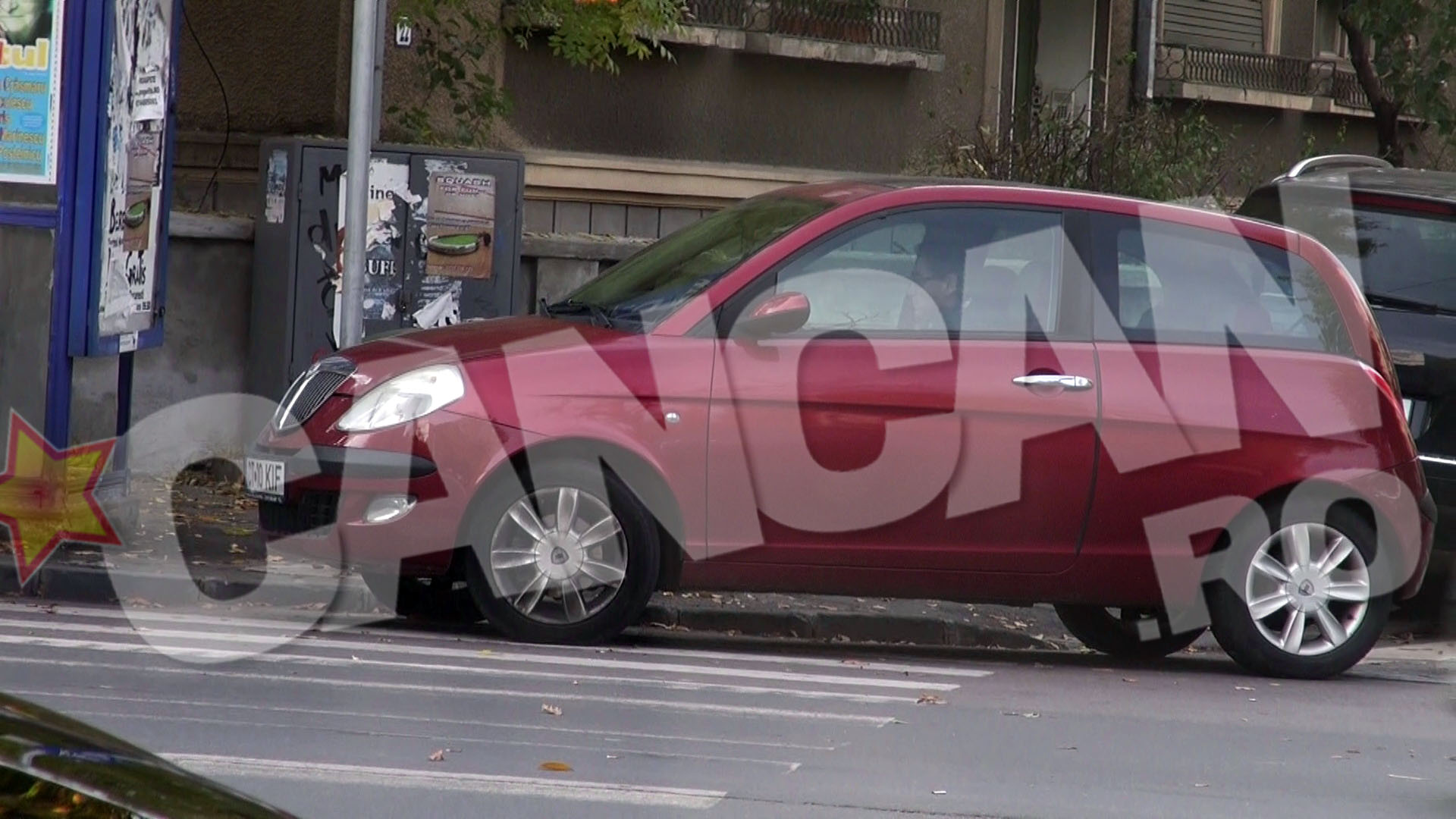 Fostul premier a parcat masina sotiei neregulamentar, pe trecerea de pietoni