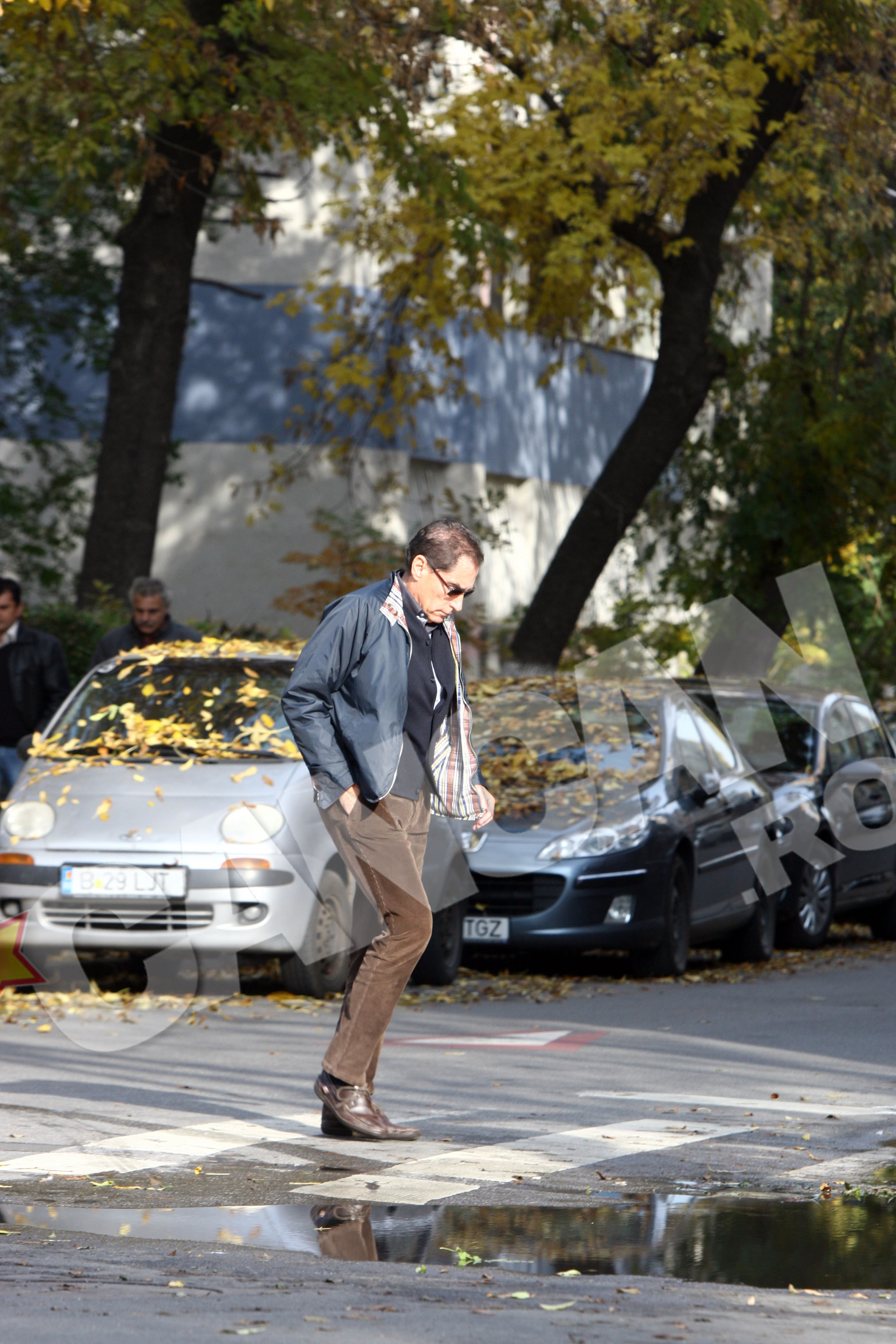 Petre Roman n-a ridicat ochii din pamant, semn ca era foarte preocupat