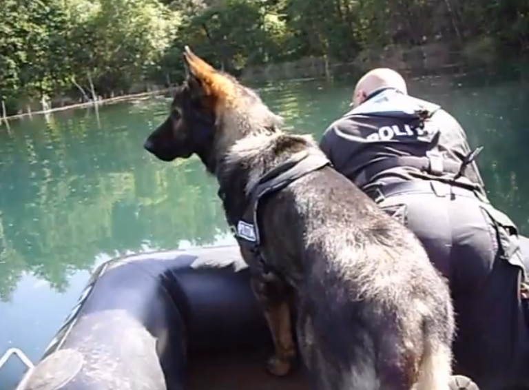 Nom poate depista cadavre aflate sub apa