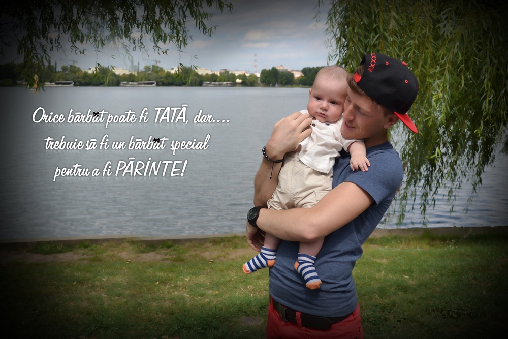 Ionut alaturi de fiul sau Matei