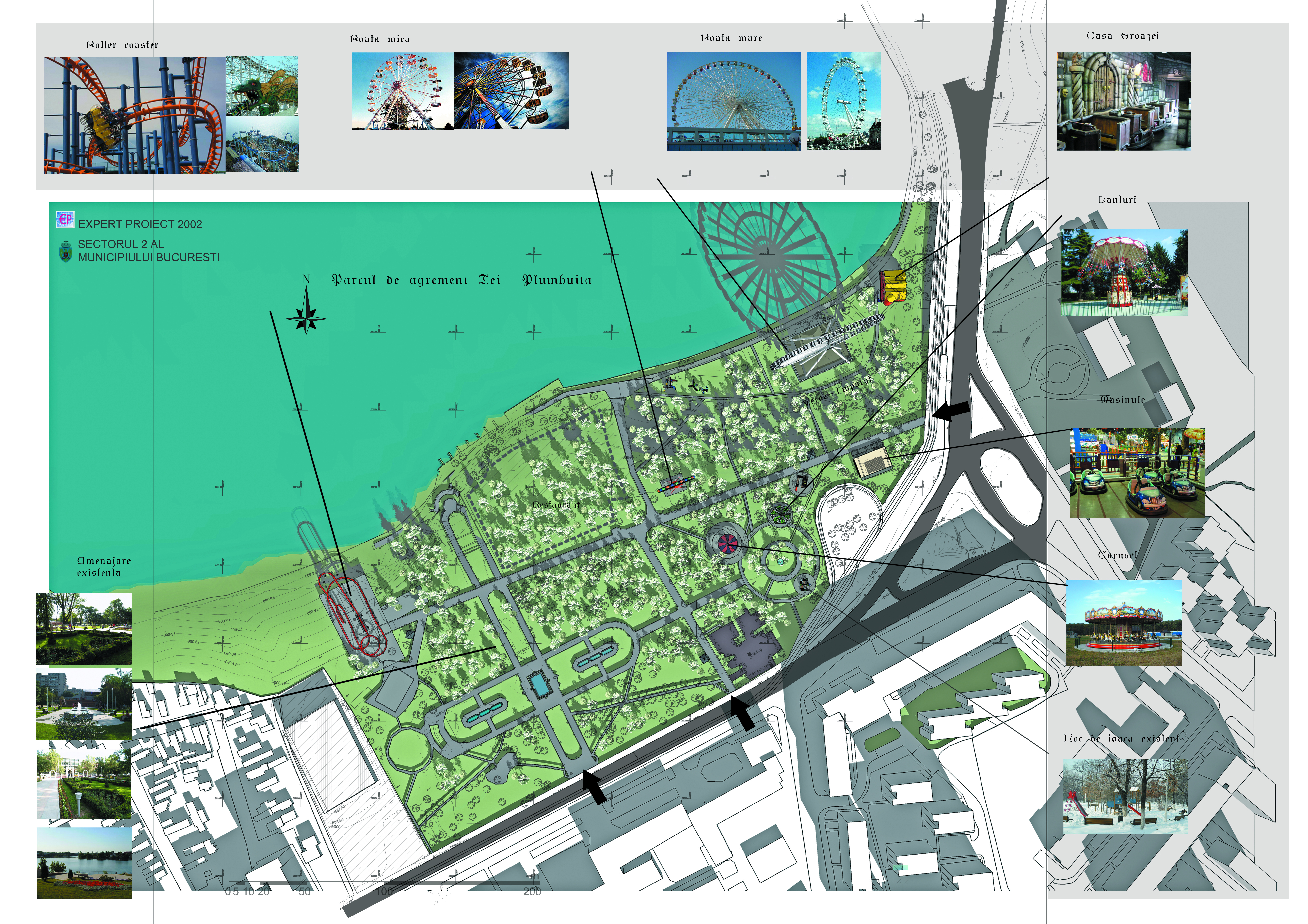 Asa va arata parcul de distractii