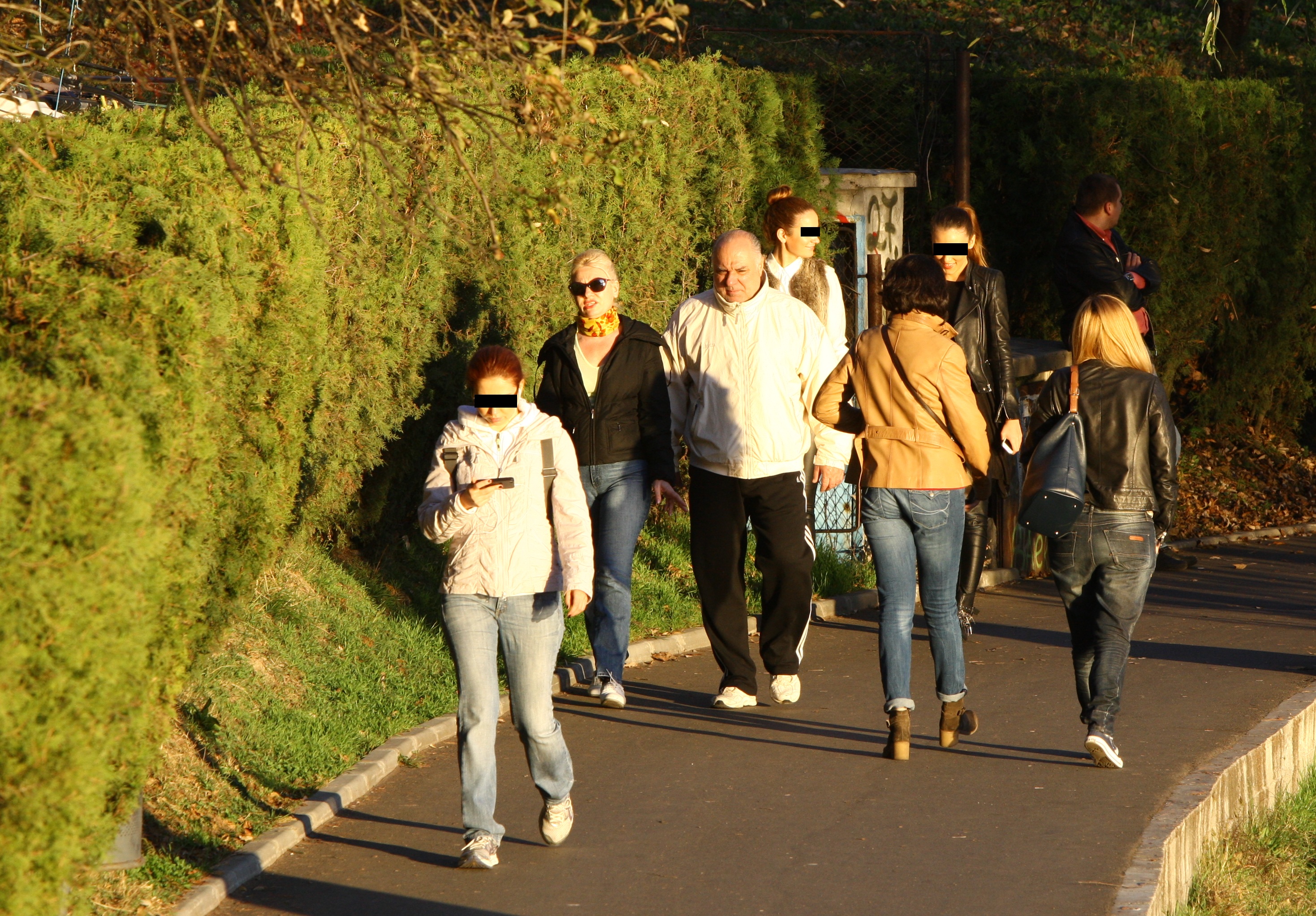 Marius Marinescus-a plimbat cu sotia prin Parcul Herastrau