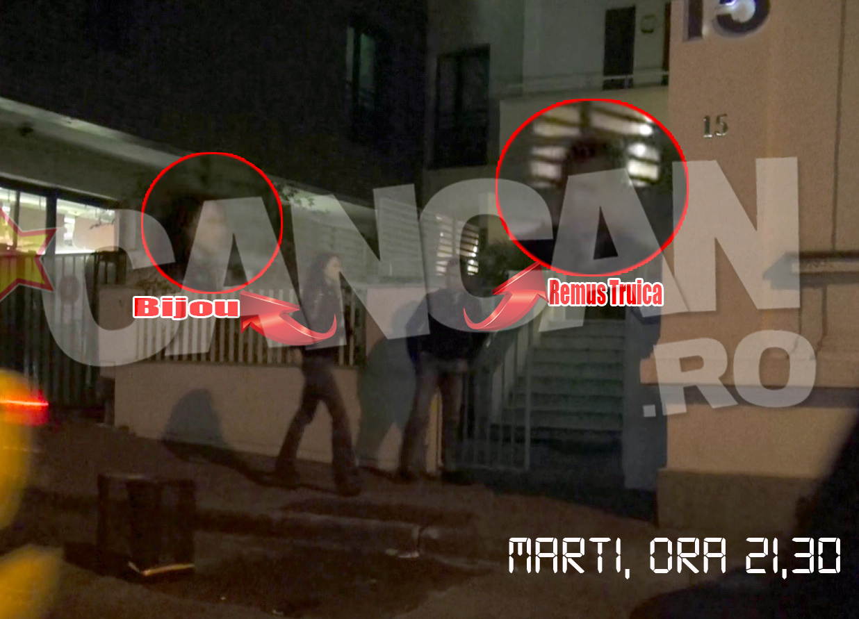 Bijou si Remus Truica au ajuns la restaurant la 21.30