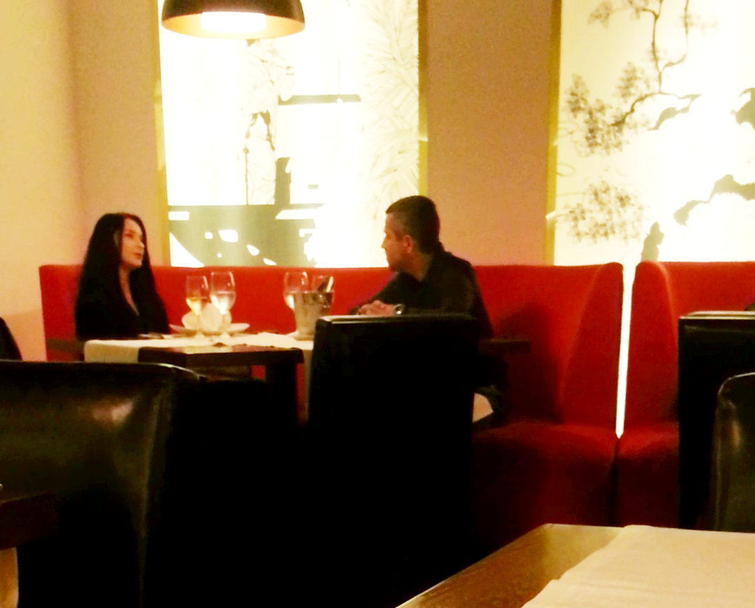 Bijou si Remus Truica au petrecut impreuna o seara romantica, la un restaurant de lux din Capitala