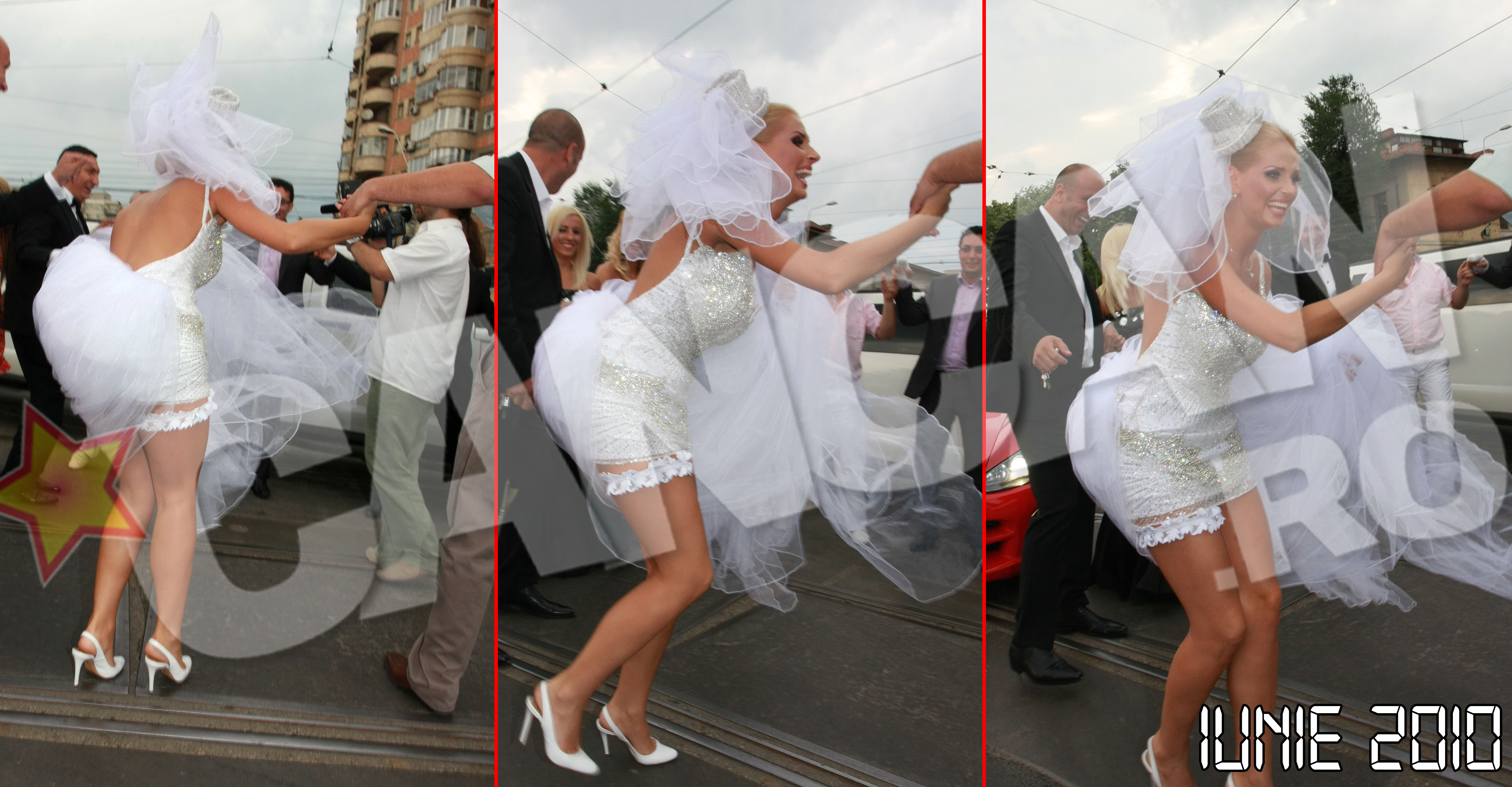 Andreea Banica s-a chinuit serios sa joace in hora