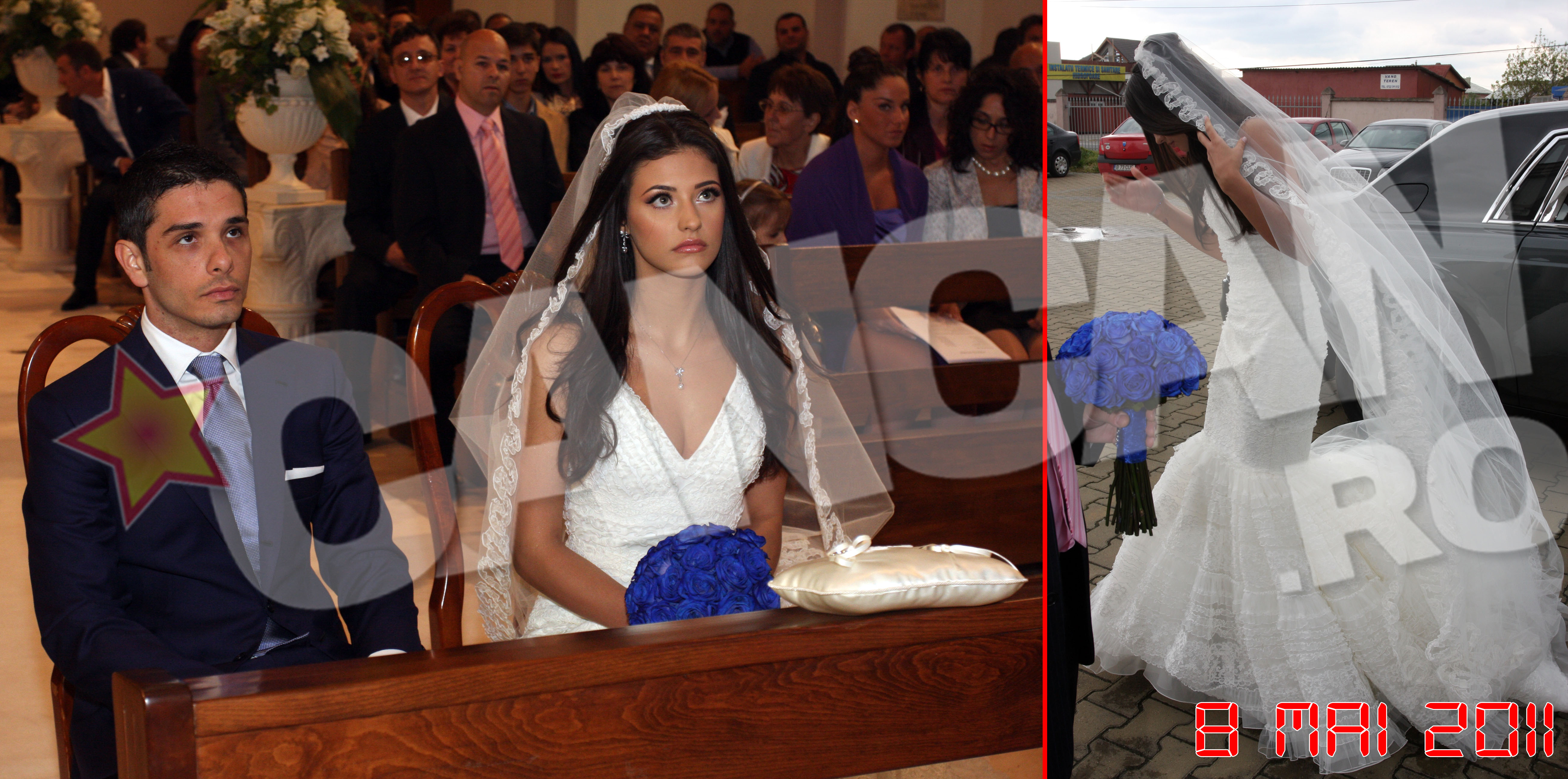 Antonia s-a chinuit cateva secunde sa-si gaseasca echilibrul cand a coborat din masina