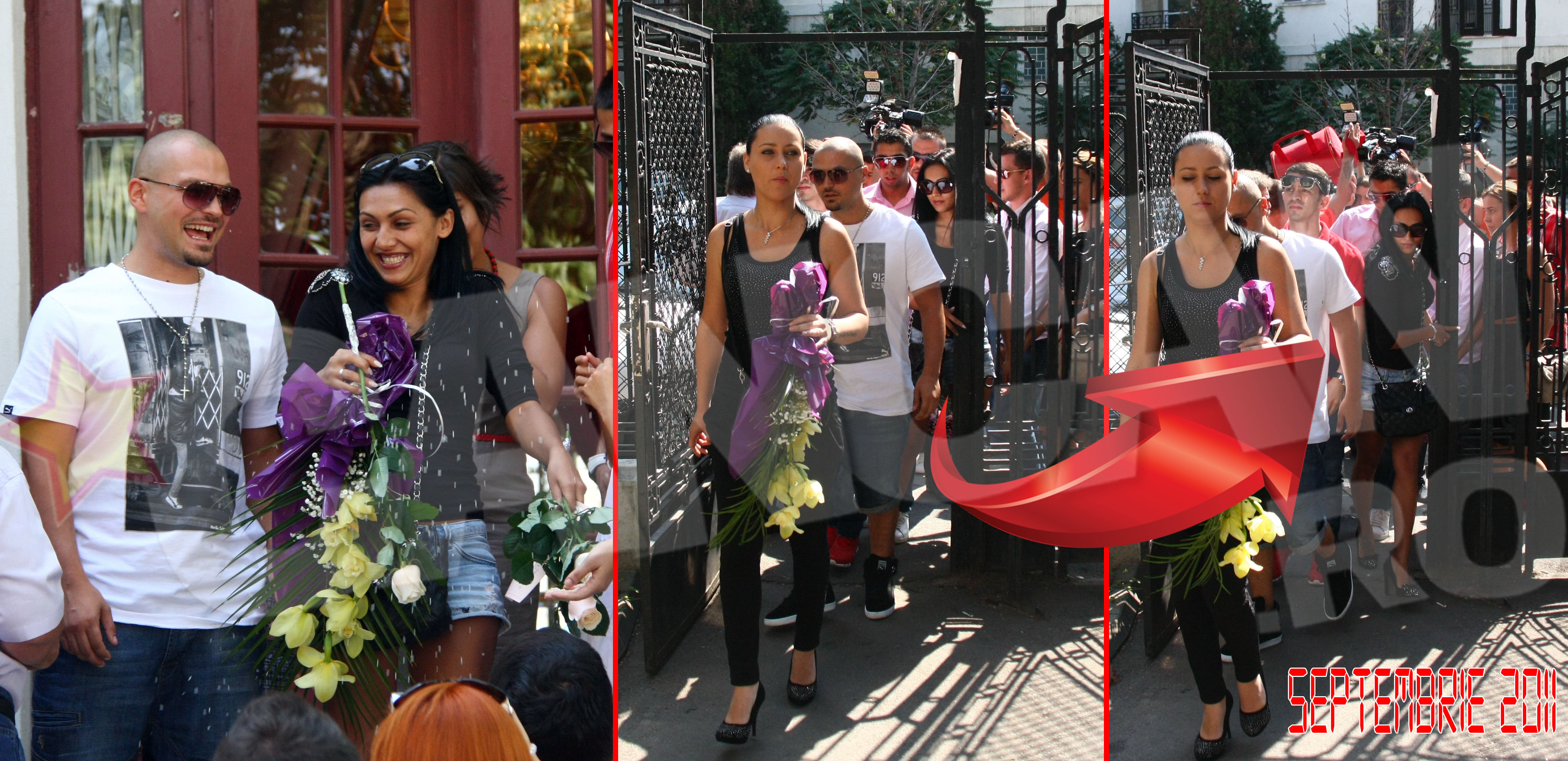 In bermude si tricou, Puya a uitat de maniere si cand a intrat pe poarta de la Starea Civila,