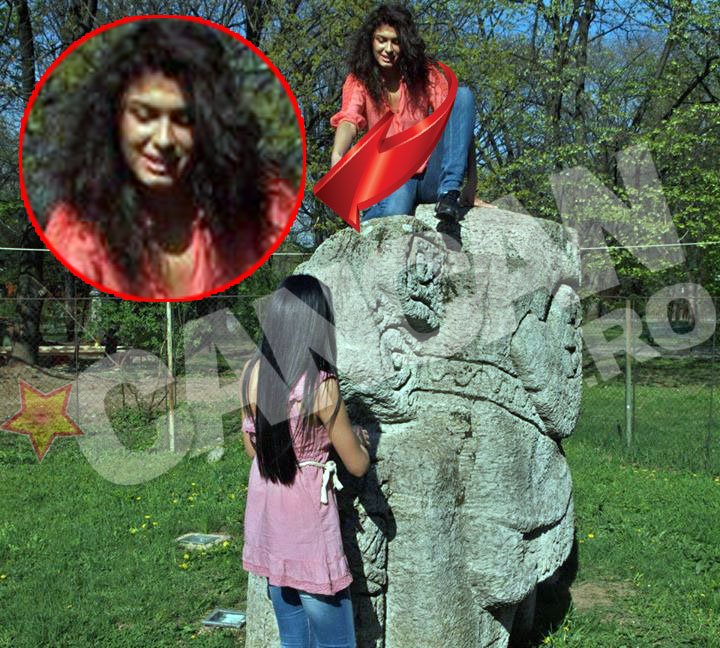 Putini ar recunoaste-o in aceasta fotografie pe Madalina Pamfile