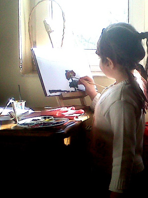 Micuta Picasso face picturi abstracte