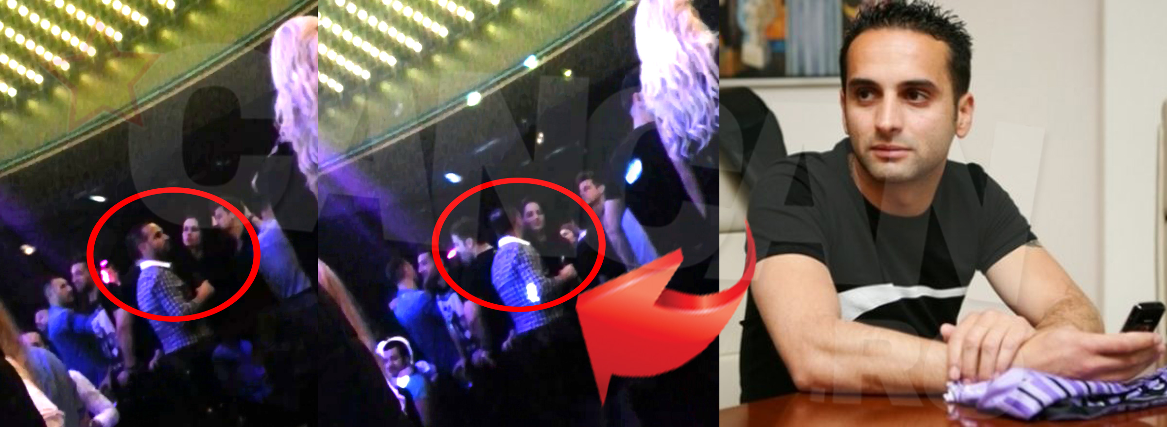 Aliuta a fost nedezlipit de sotia lui, pe care a luat-o de mai multe ori in brate si a pupat-o tandru pe obraz