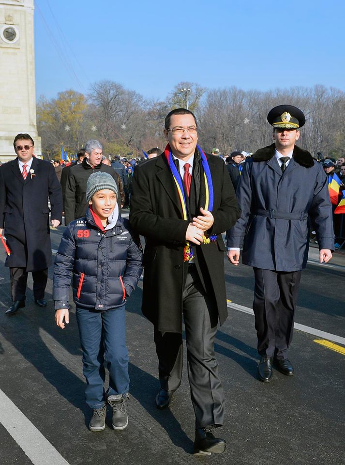 Premierul Romaniei Victor Ponta