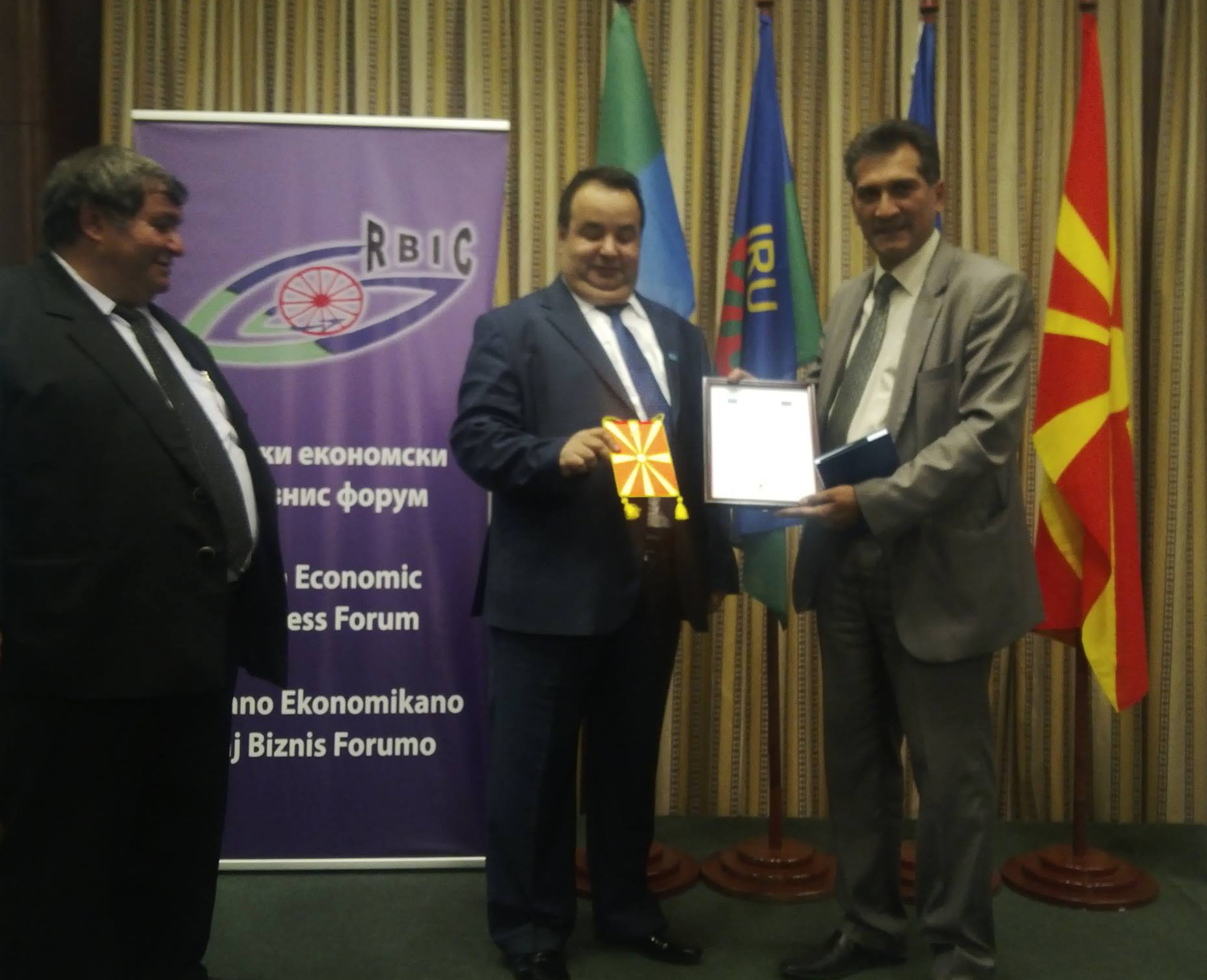 Dorin Cioaba in Macedonia (foto:facebook)