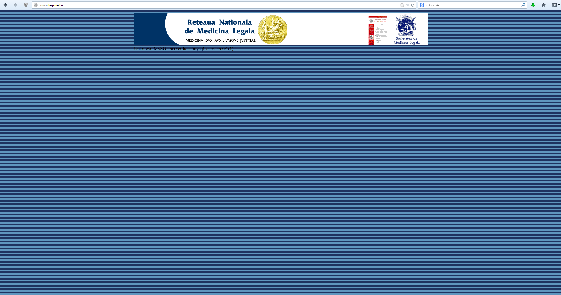 Asa arata marti seara site-ul INML