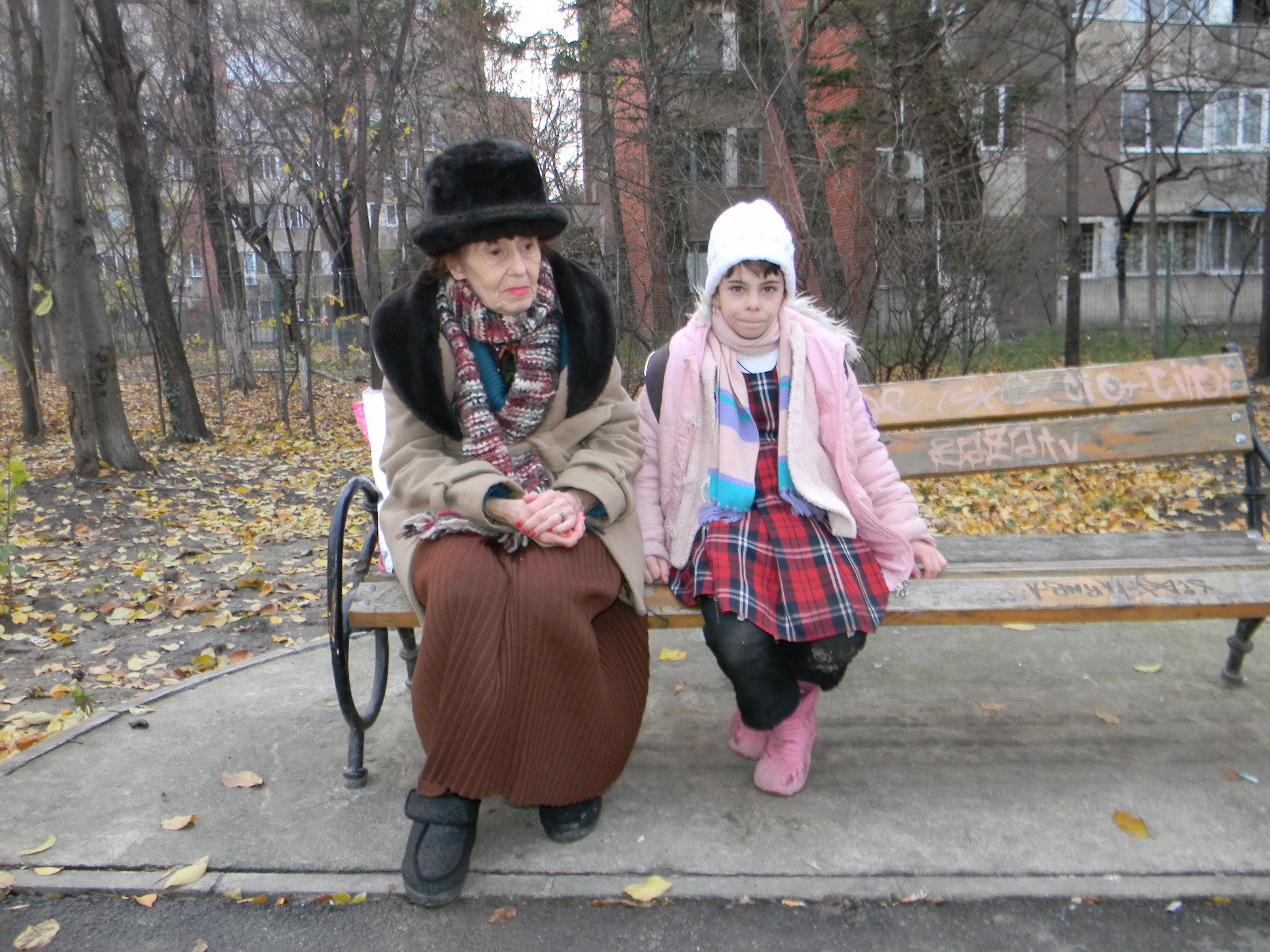 Adriana Iliescu si fiica sa, Eliza