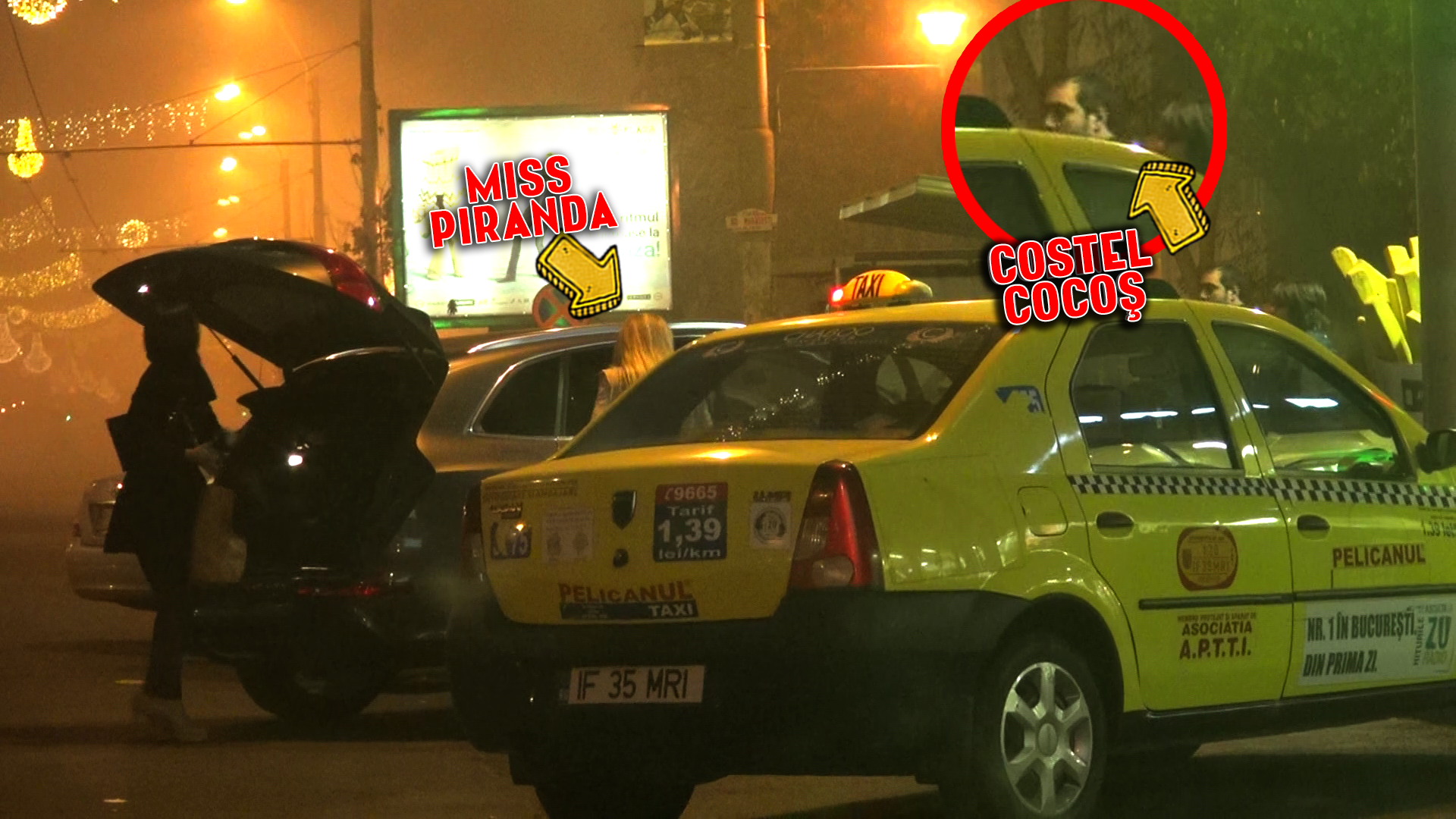 Miss Piranda isi recupereaza lucrurile din masina lui Cocos