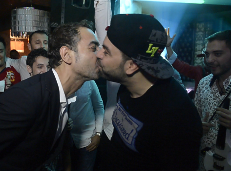 Cocos si Salam s-au sarutat pe gura la o petrecere