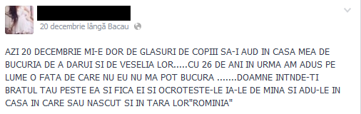 De ziua Elenei, mama ei i-a spus 