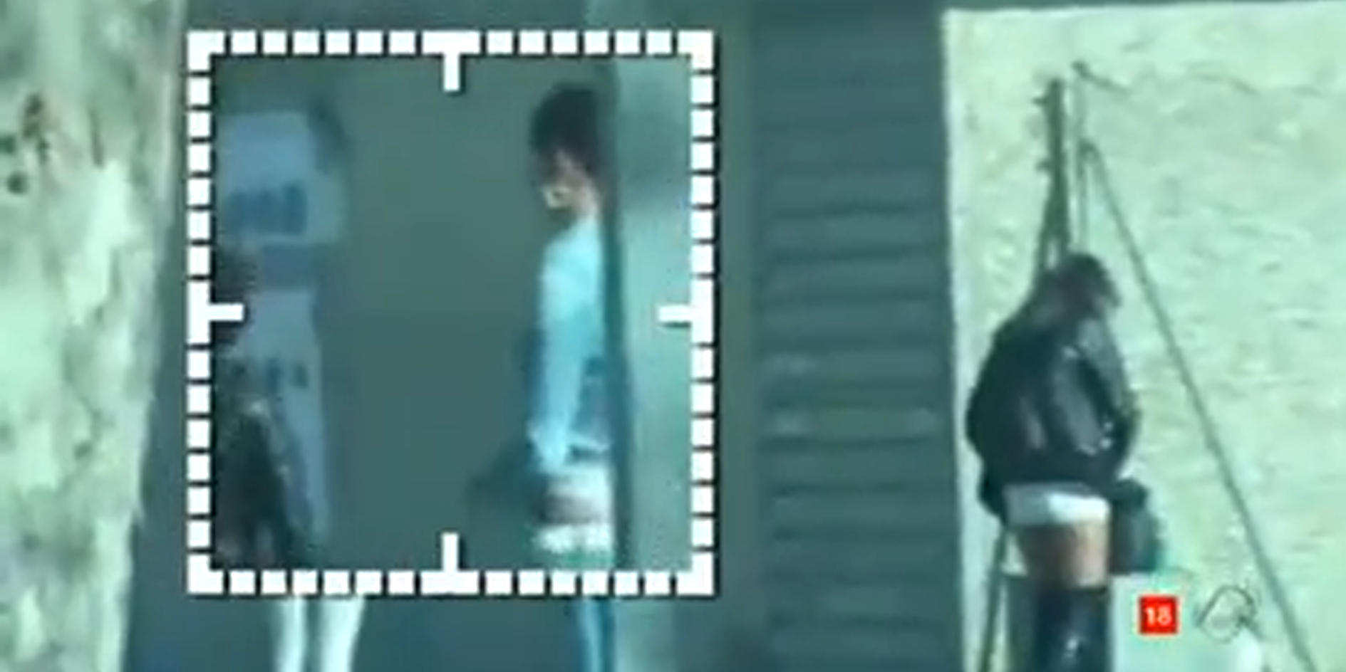 Imagini din timpul operatiunii de capturare a lui Clamparu (foto:youtube/Antena 3 Spania)