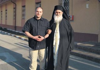 Grecul a cautat sa se caiasca in fata unui calugar