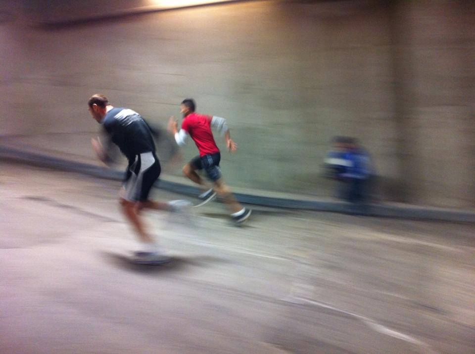 Bute se antreneaza inainte de marele meci