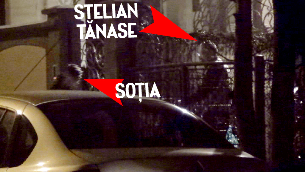 Cand doamna Tanase s-a intors acasa de la cumparaturi, seful TVR a intampinat-o in curte