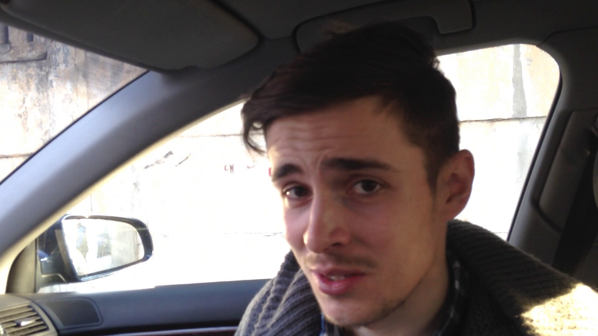 Inainte de a urca la volan, Andrei a avut emotii foarte mari