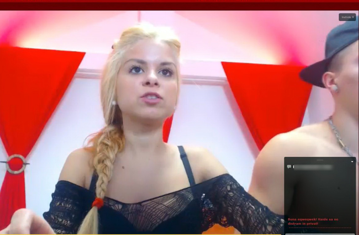 Sosia Innei are si un partener la videochat