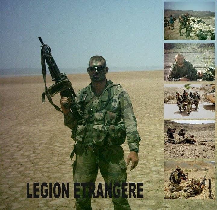 Barbatul ne-a spus ca atunci cand a plecat in Legiune era campion mondial la Kick box