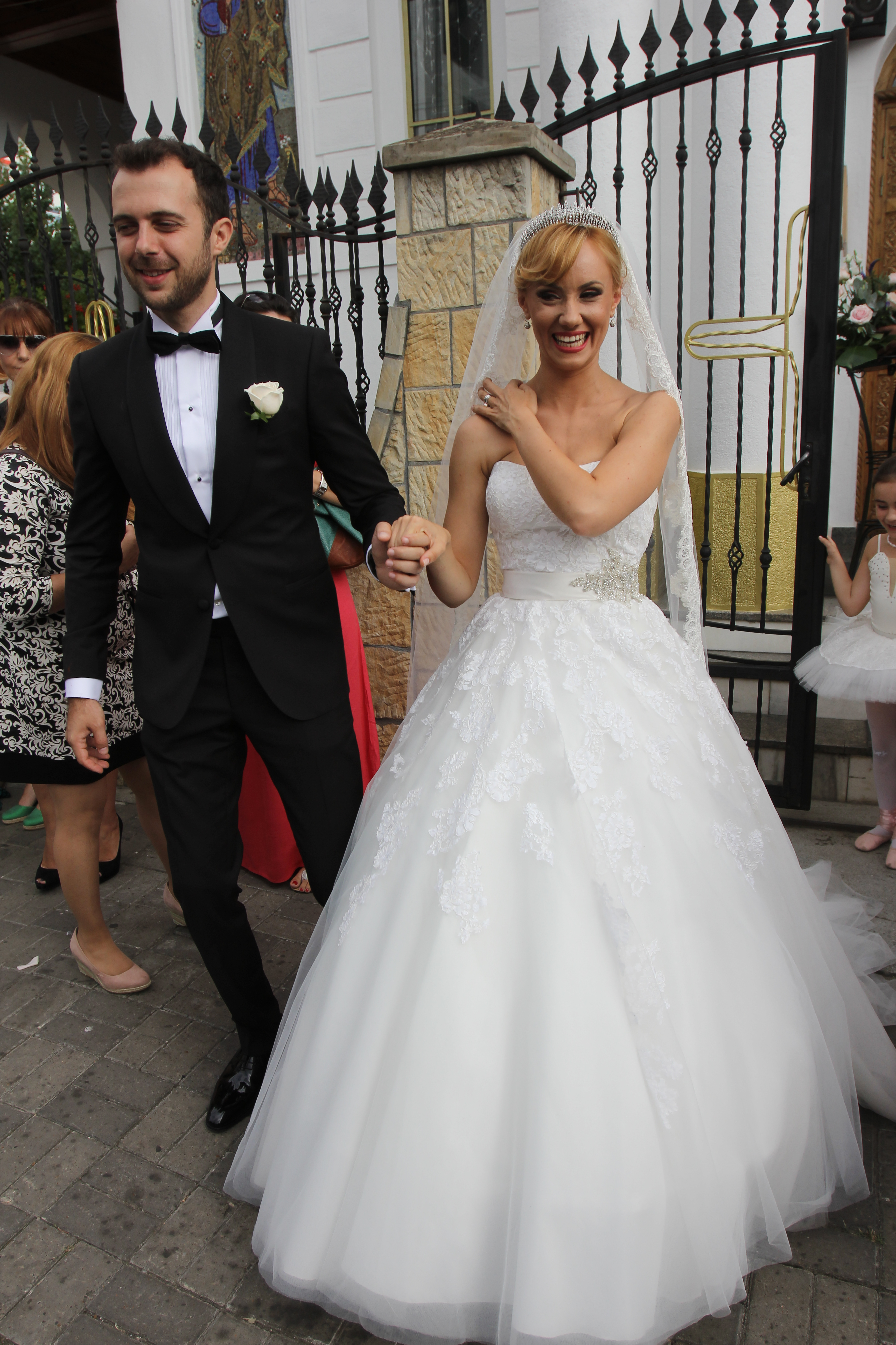 Oana si Florin au facut nunta in luna iulie a anului trecut